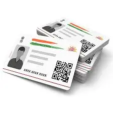 AADHAAR CARD PVC.