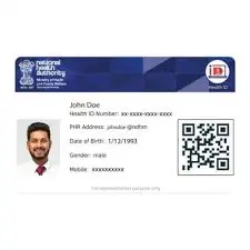 ABHAA PVC CARD